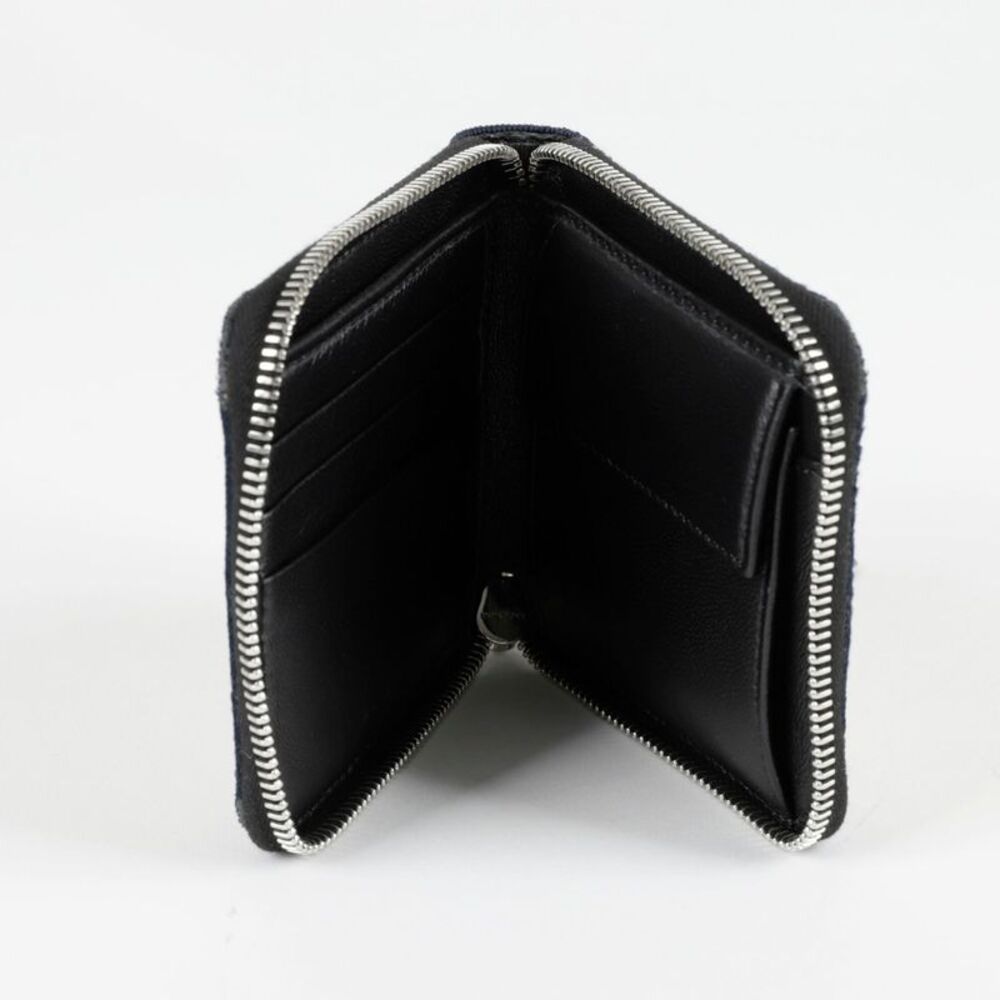 Logo Knit Zipper Wallet - Picture 7 of 9